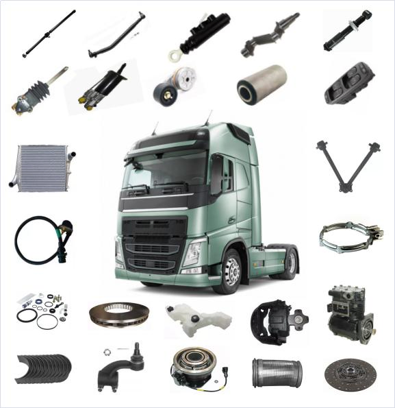 Volvo FH FH12 FH16 FM9 FM12 FL Truck Body Parts, More Than 300 Items