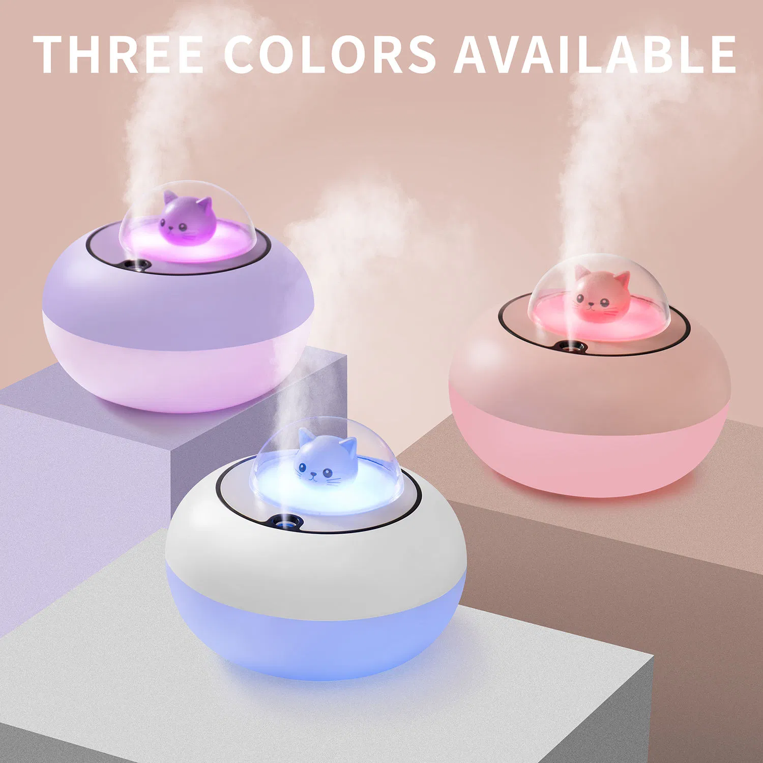 New Colorful Mini Baby Cute USB Portable 300-Ml Aromatherapy Diffuser Ultrasonic Humidifier