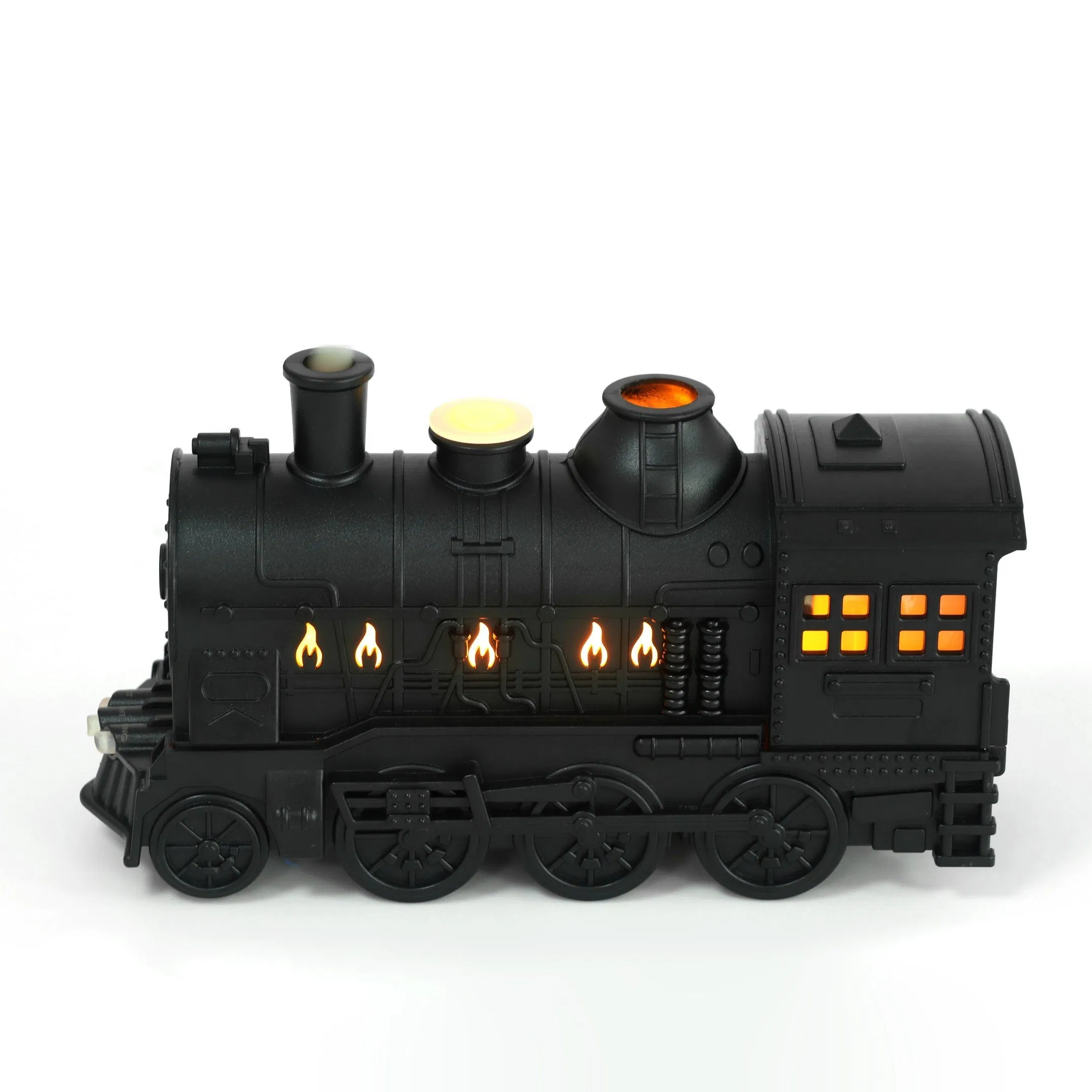 Cute Train-Shaped Ultrasonic Aromatherapy Diffuser Multi-Functional Air Humidifier for Home and Bedroom Use