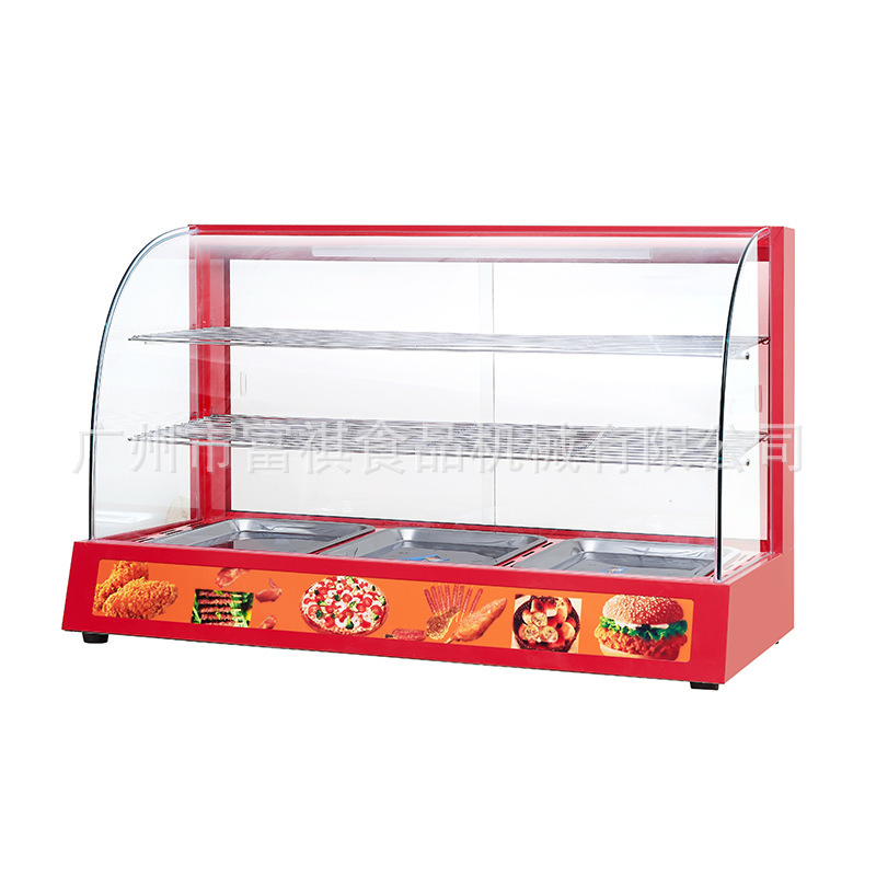 Heavy Duty Commercial Desktop Thermal Insulation Food Display Cabinet Tool