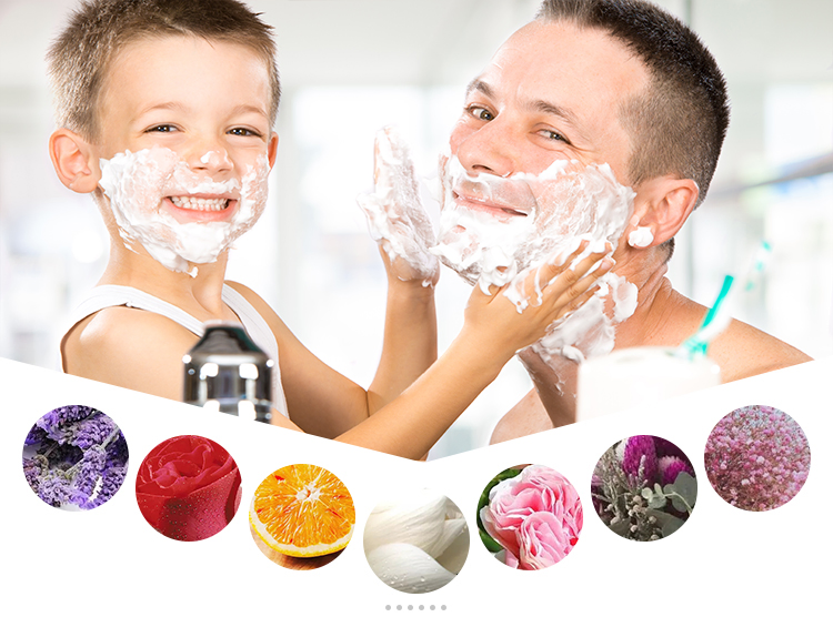 Wholesale Shaving Beard Brush Foam Aerosol Quality Organic 400ml OEM Shaving Foam