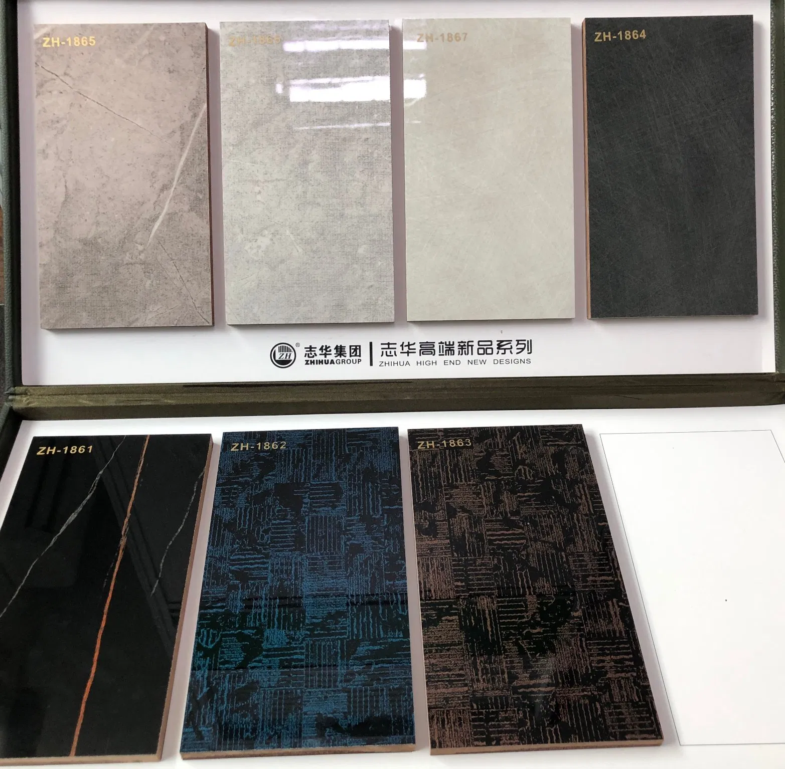 Zhuv New Marble Colors Gloss MDF 1220X2440X18mm for Cabinet Doors