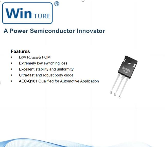 MOSFET-транзистор OSG65R099HSZAF TO247, 650В