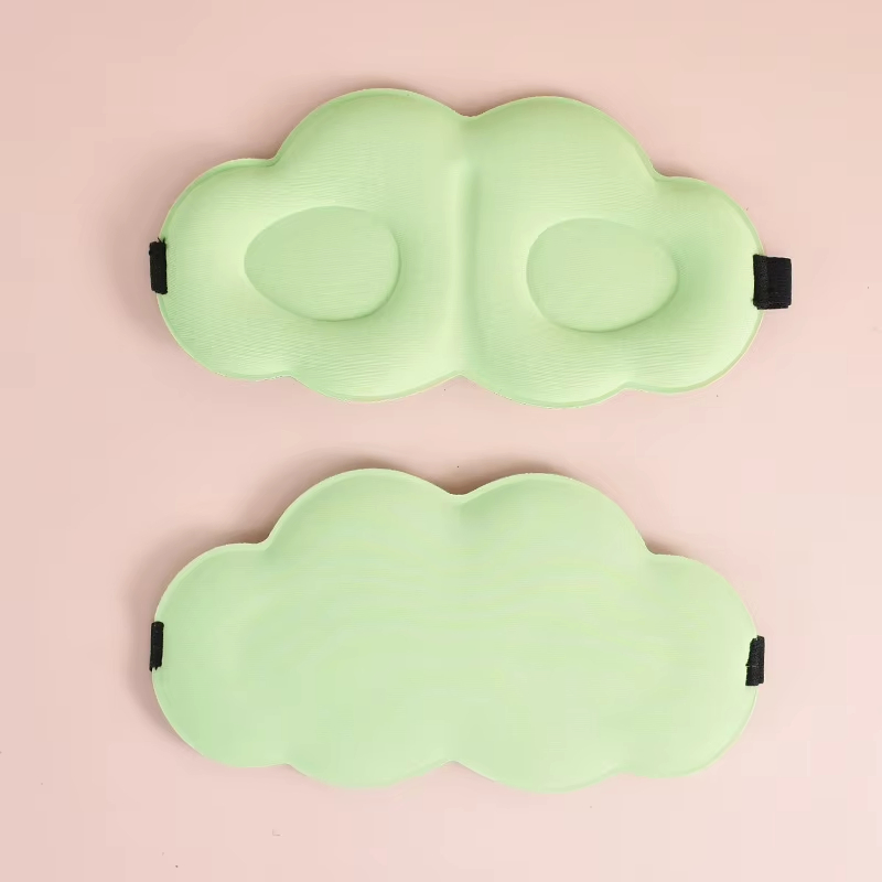 Soft Cloud 3D Contoured Eye Mask for Women and Men Blackout Sleep Mask with 3D Sleep Blindfold for Lash Extensions