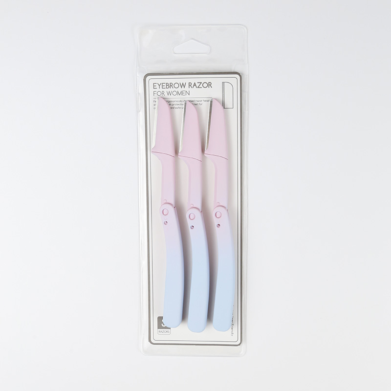 Slim Stainless Steel Reusable Women's Eyebrow Shaving Razor