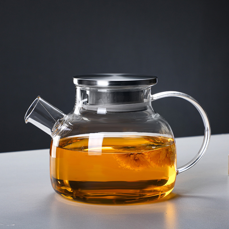 1000ml Heat Resistant Borosilicate Glass Made Multi Functional Pitcher with Glass Used for Tea or Juice