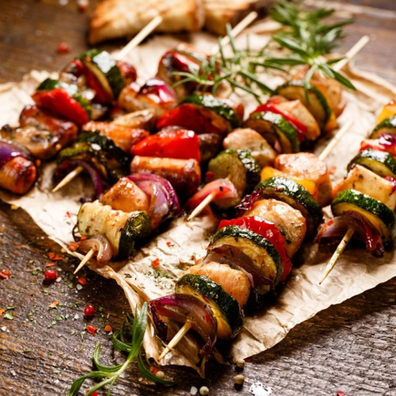 China Made Best Price 100% Natural Falcon Bamboo Skewer Biodegradable Tableware