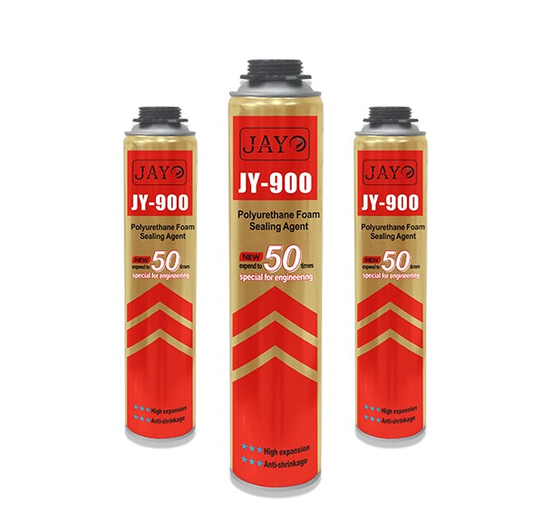 PU Foam Polyurethane Spray Isolation Adhesive for Windows Door Mounting Construction Expanding Foam