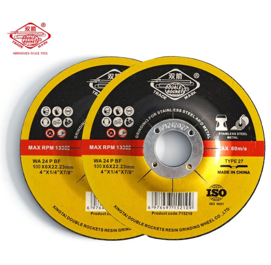Шлифовальный круг 4" для металла и нержавейки