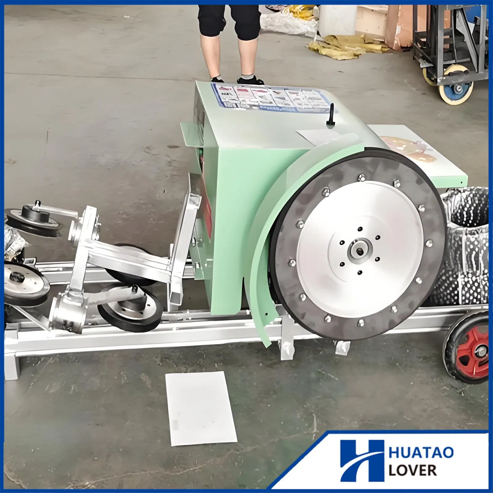 Алмазный канат для резки бетонных колонн