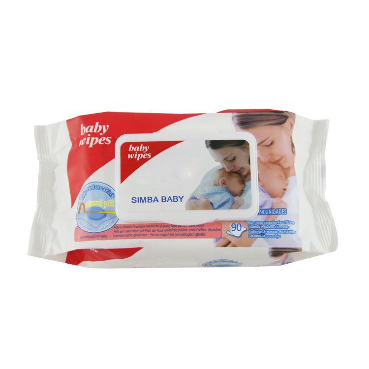 Soft Moisturizing Disposable Scrim Reinforced Paper Facial Wipes