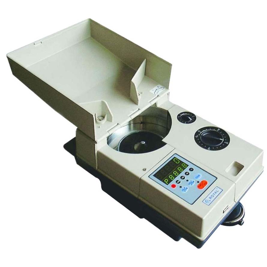 Desktop 2500 Coins Per Minute LED Display Coin Counter & Sorter C303