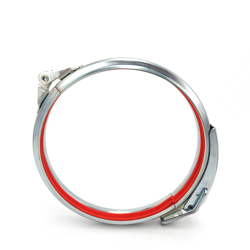 Galvanized Duct Clamp Quick Release Lever Clamp with Lock