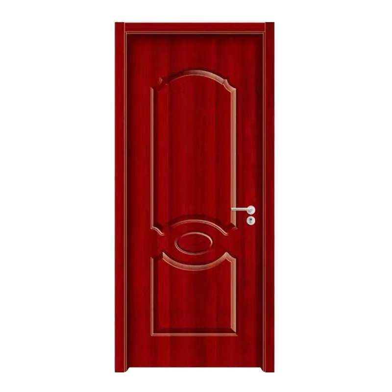 Cheap PVC Interior Wooden Interior Melamine MDF Door