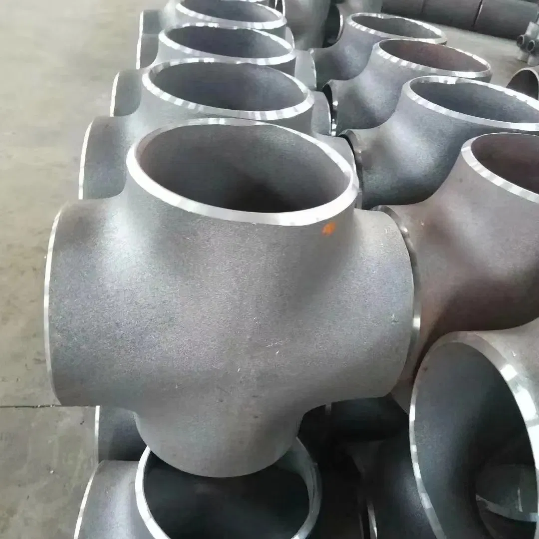 10" DN250 Sch60 Stainless Steel Seamless Bw Forged Pipe Fittings Crosses