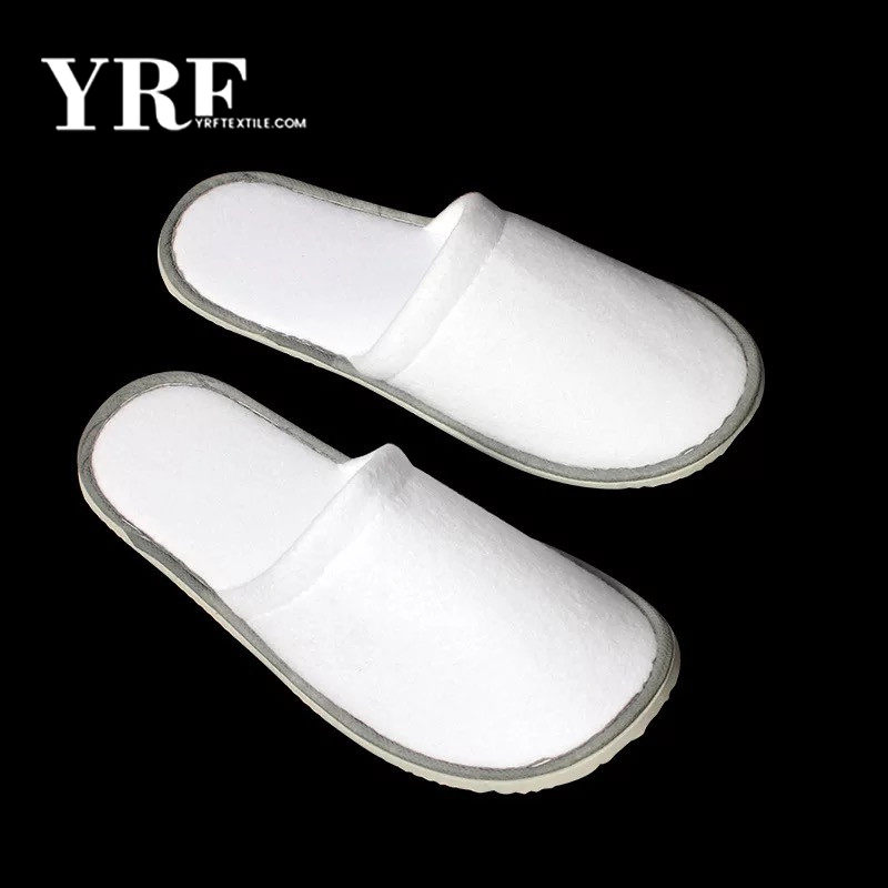 Cheap Wholesale Custom Disposable Indoor Bathroom Velour Hotel Slippers
