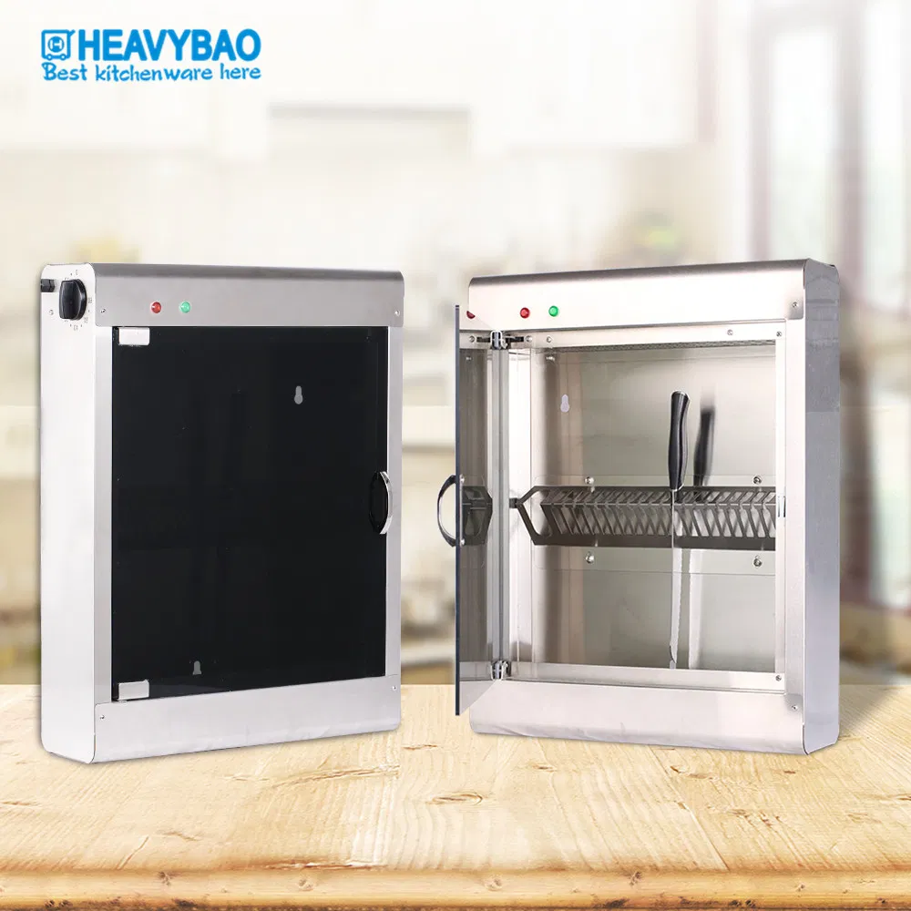 Heavybao Cutlery Rack UV Sterilizer Disinfection Sterilization Cabinet
