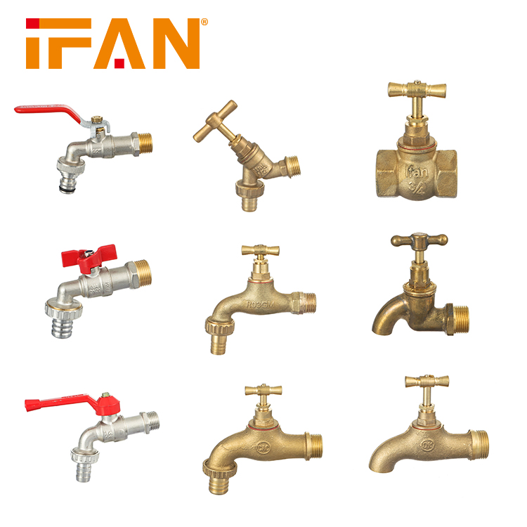 Латунный садовый кран Ifan Professional (Bib Tap)
