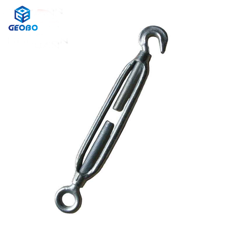 JIS Frame Type Turnbuckle Iron Turnbuckle Steel Cable Galvanised Turnbuckle