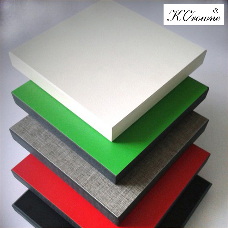 Easy Clean Laminate Sheets HPL Phenolic Resin and Kraft Paper Compact Board