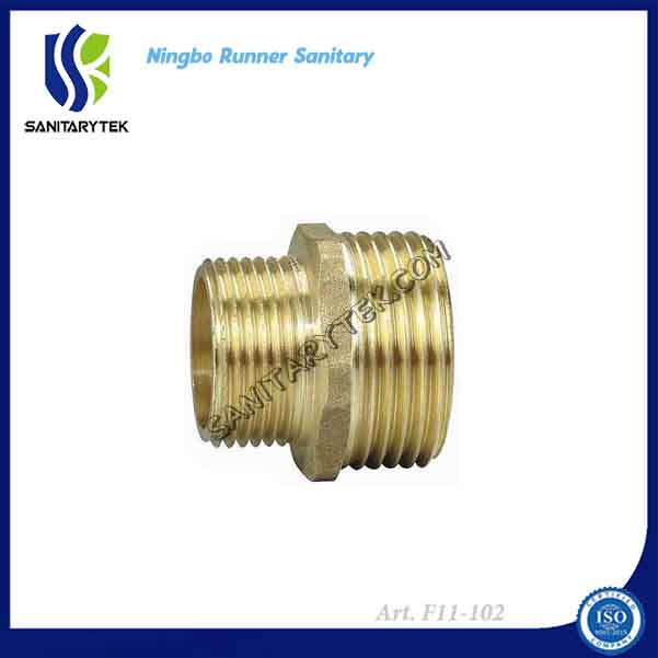 Brass Fitting Reducing Nipple