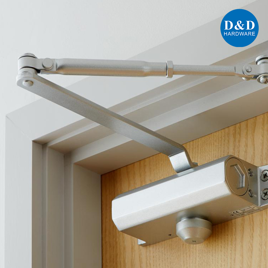 Door Hardware Accessories Aluminum Alloy En2 Door Closer for Home Hotel
