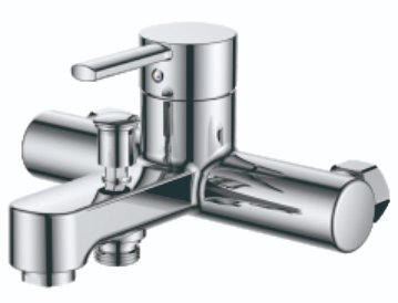 Plastic Bath Mixer Tub Water Tap Shower Faucet J-2005