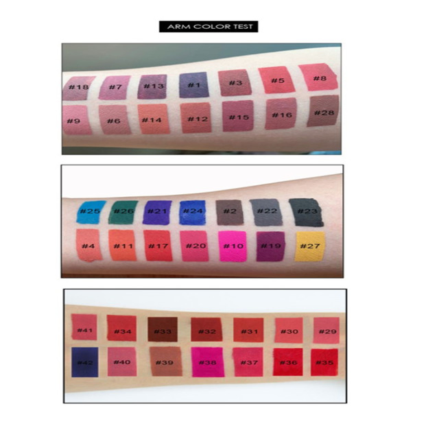 Customized Private Label New Square Tube Lipstick DIY Round Pipe Matte Lipstick