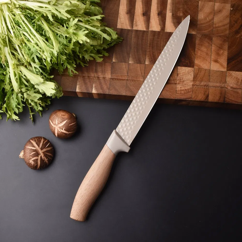 Premium 6-Piece Professional Kitchen Knife Set with Block