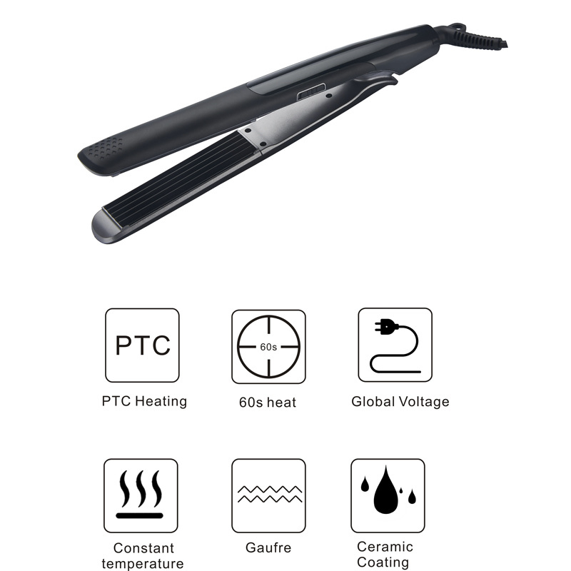 Fy-HS-101 Hair Straightener Dual-Use Curly Hair Corn Clip Wave Clip Hair Straightener