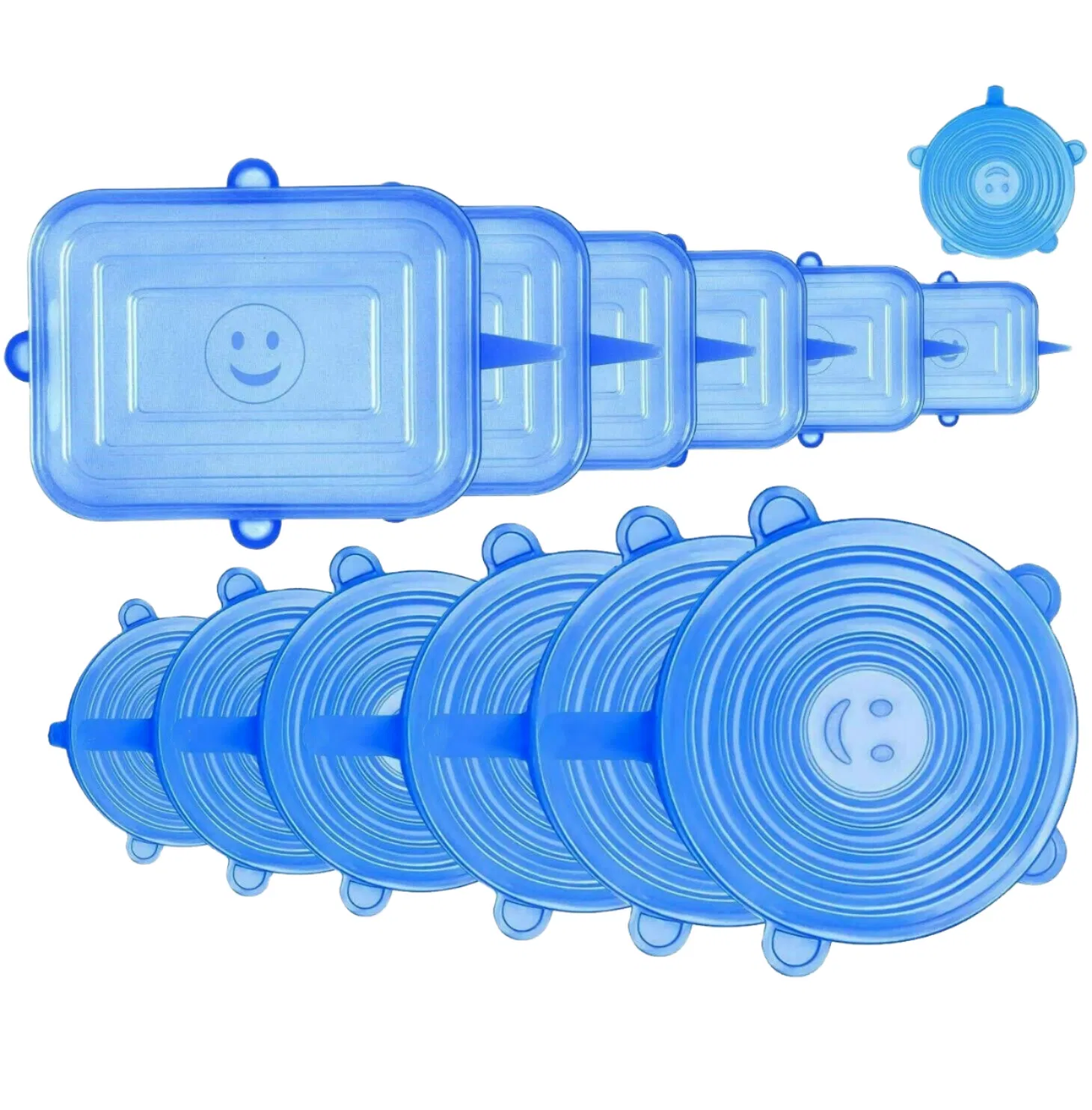 Силиконовая крышка-натяжка для контейнеров