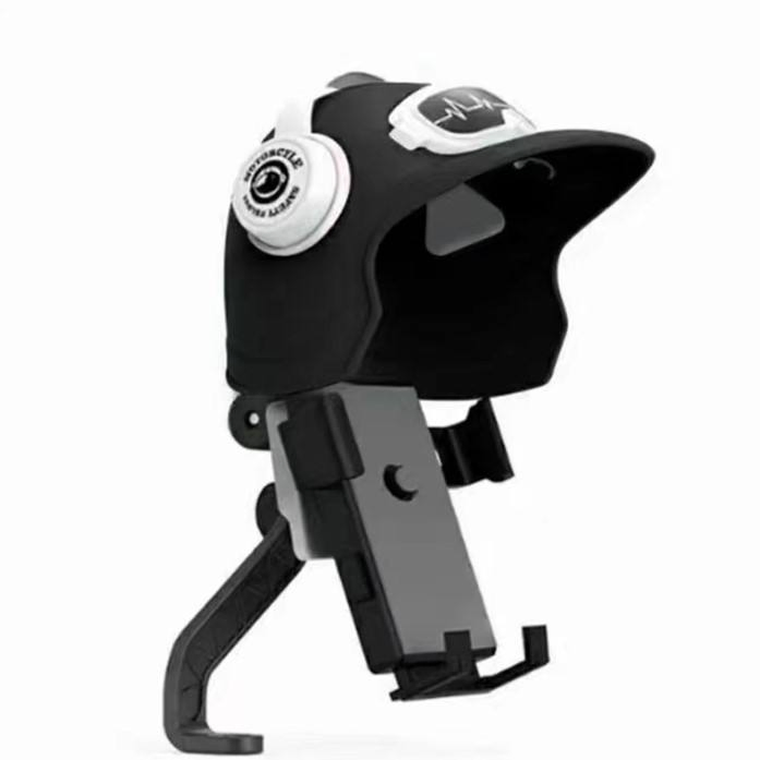 Универсальный держатель для телефона на шлем