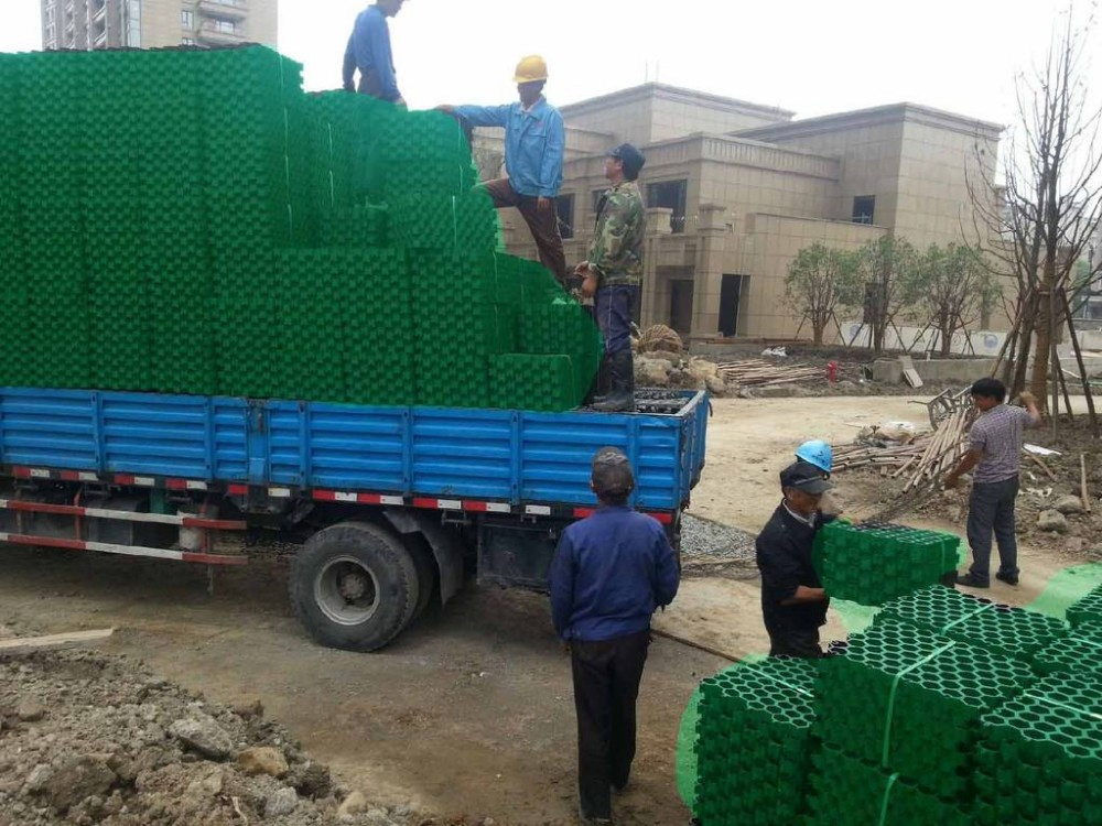 HDPE Grass Grids Pavers Plastic Paving Grid 38mm 48mm 68mm