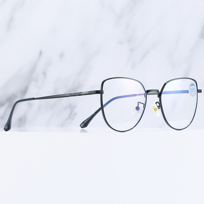 OEM Adults PC Flat Glasses Frame Fashion Round Glasses Frame Trend Retro Frame Eyeglasses Face Shape and All Match Glasses Frame Glasses Frames Use Eye Wear