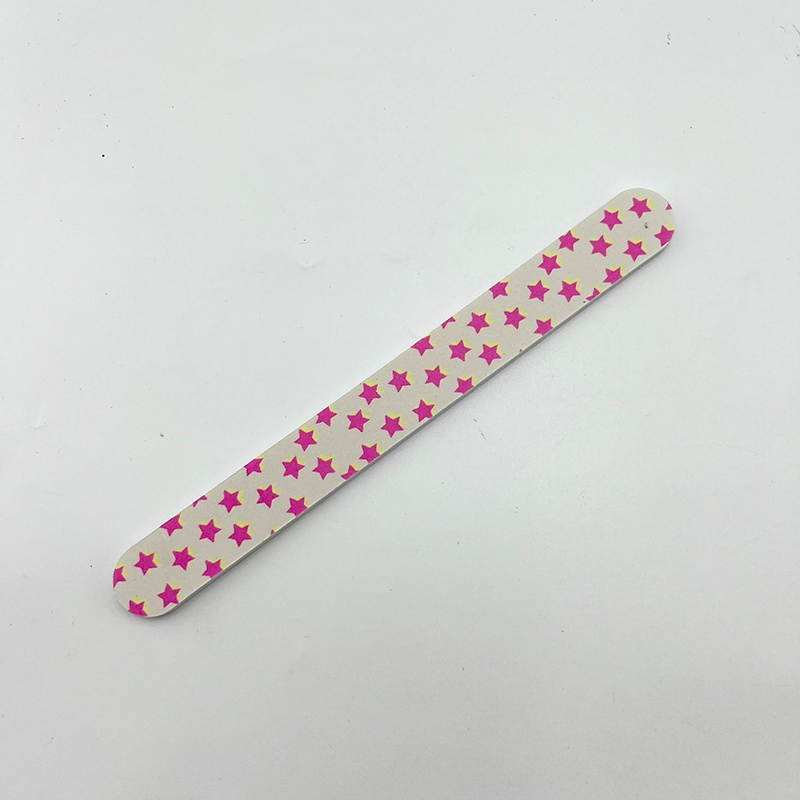 Customized EVA Durable Nail Buffer File Colorful Manicure Double Sided Nail File