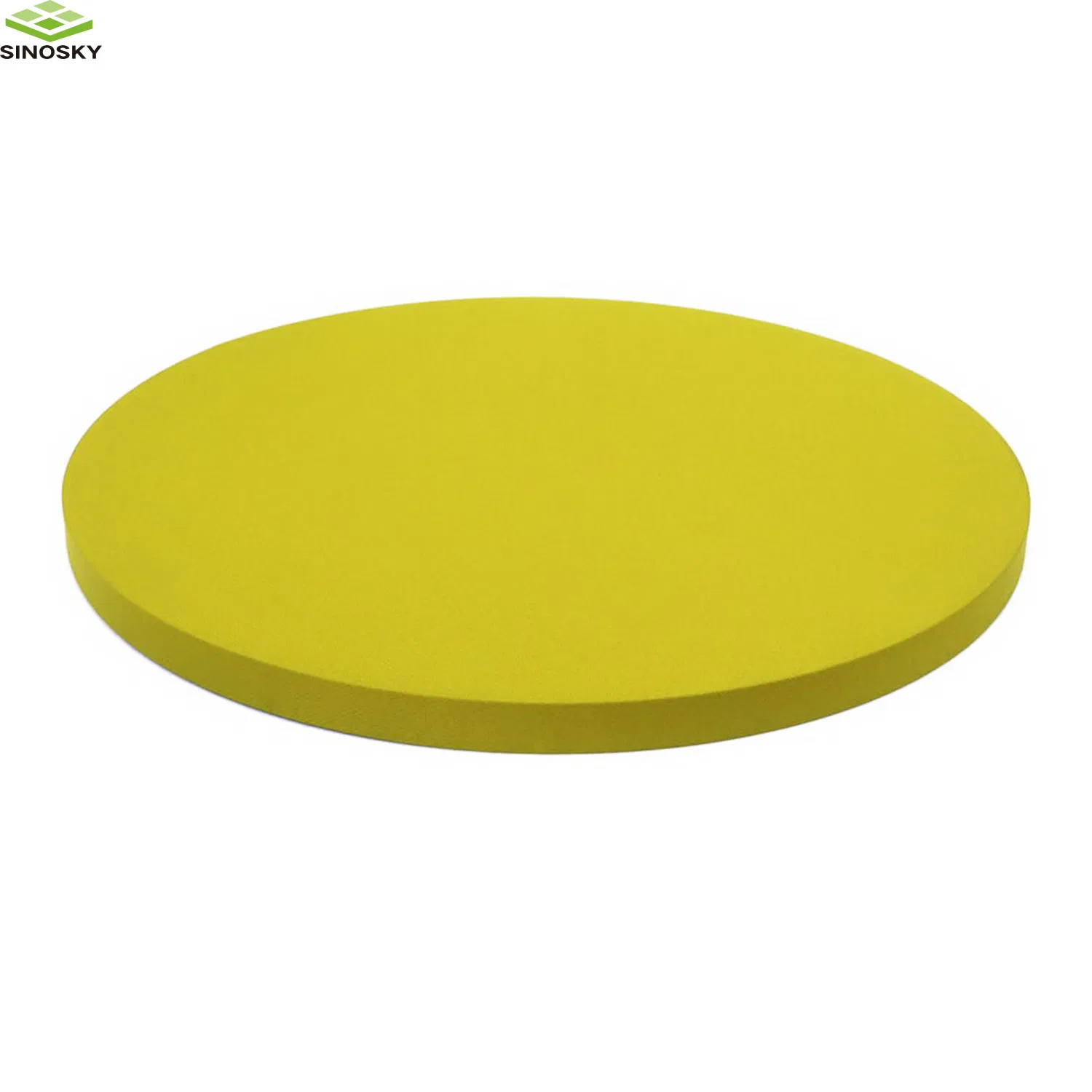 Fiberglass Wool Ceiling Baffle Ceiling Tiles Round 600mm