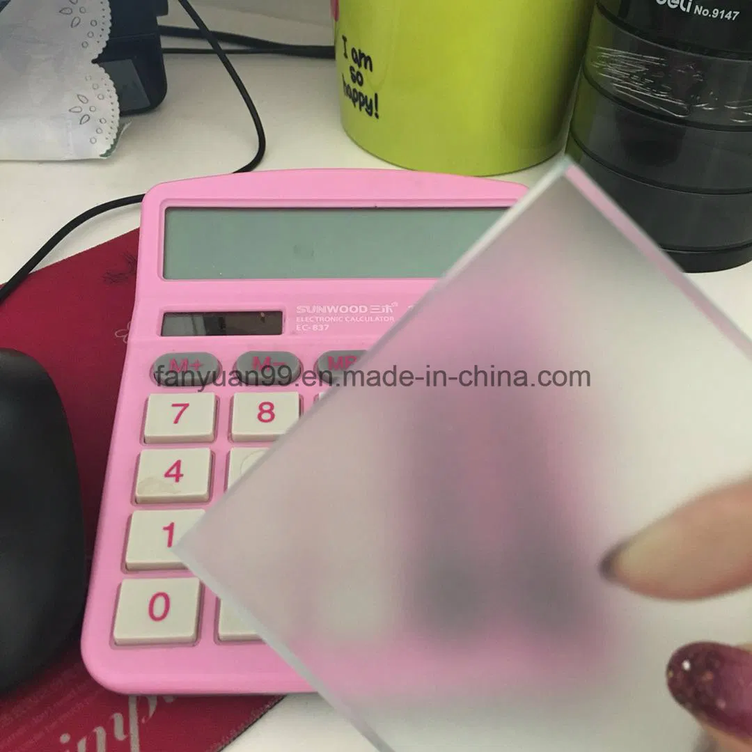 Colored Decorative Acid Etched Frosted Glass Price 12mm