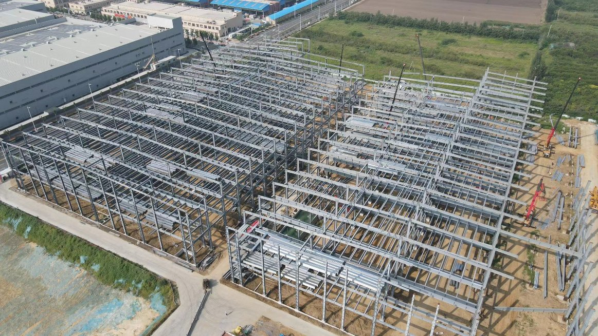 Pre-Engineered Steel Structure Logistics Warehouse