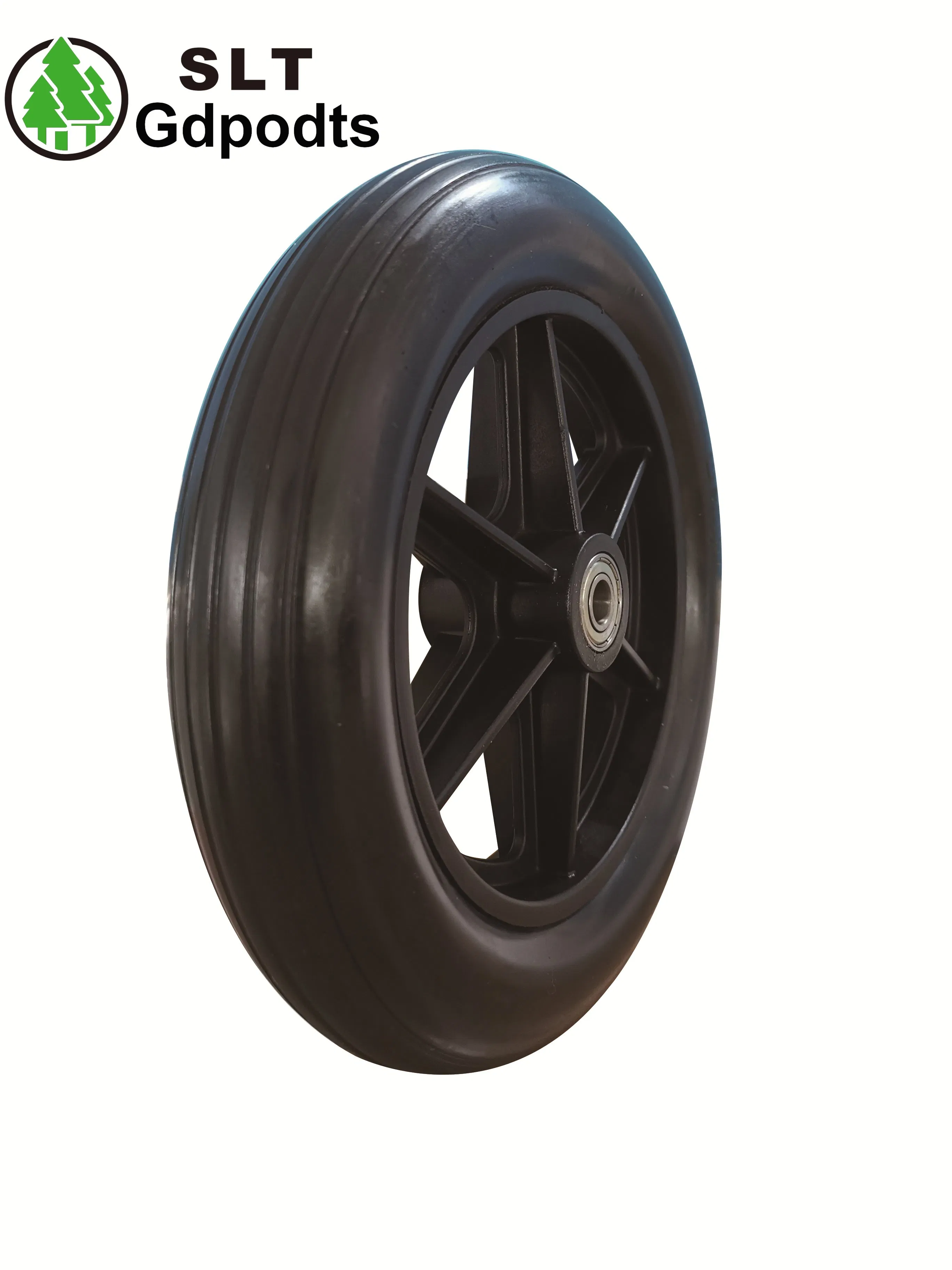 10X2 PU Wheel Caster Wheels PP Rim Wheelchair