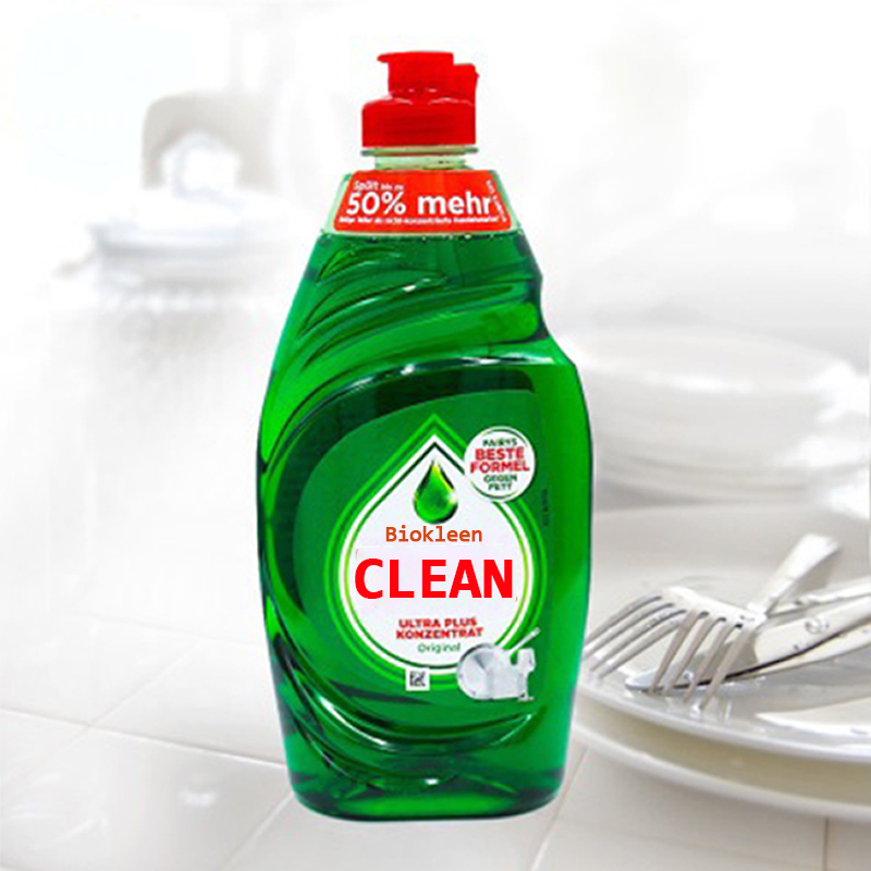Biokleen 16 FL. Oz Biodegradable Formula Lemon Verbena Liquid Dish Soap