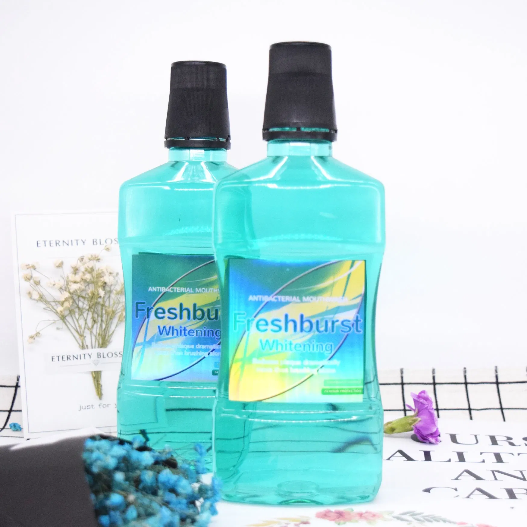500ml Antibacterial Freshburst Tooth Whitening Mouthwash Fresh Breath