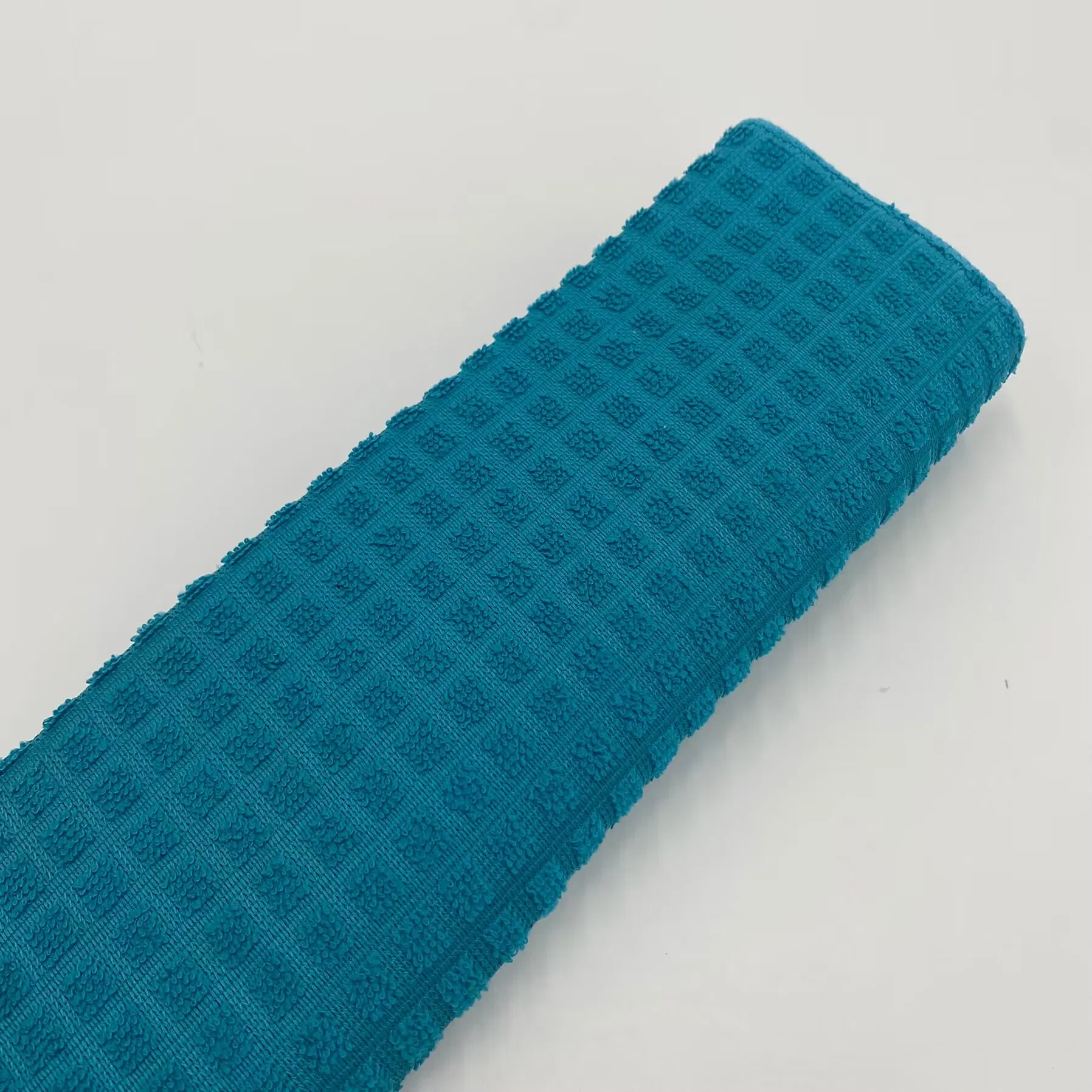 Heat Resistant Non-Slip Foldable Protection Mat with Small Checkered Patterns Table Dishes Dish Drying Mat for Kitchen