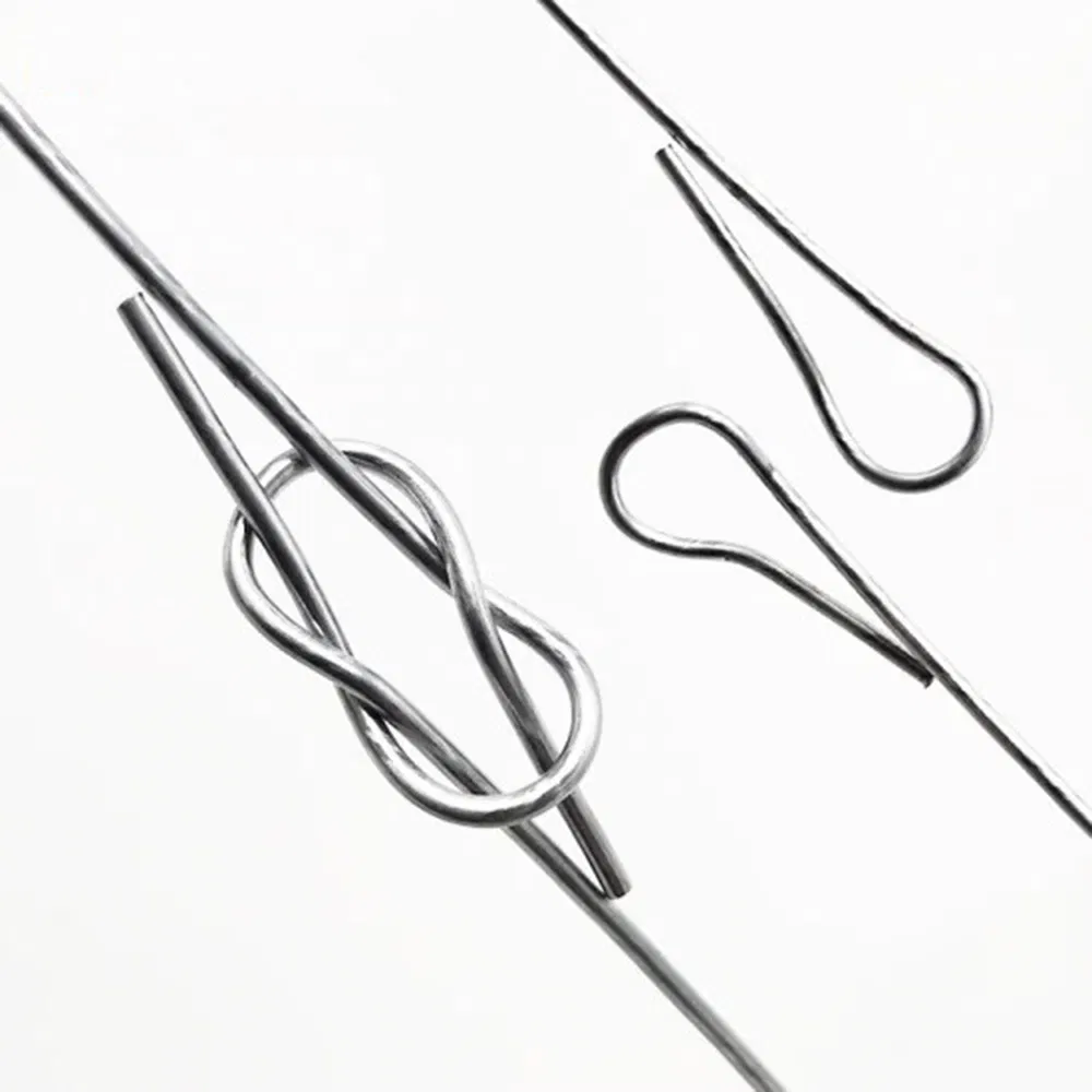 Cotton Bale Ties Wire Double Loop Galvanized Steel Baling Wire