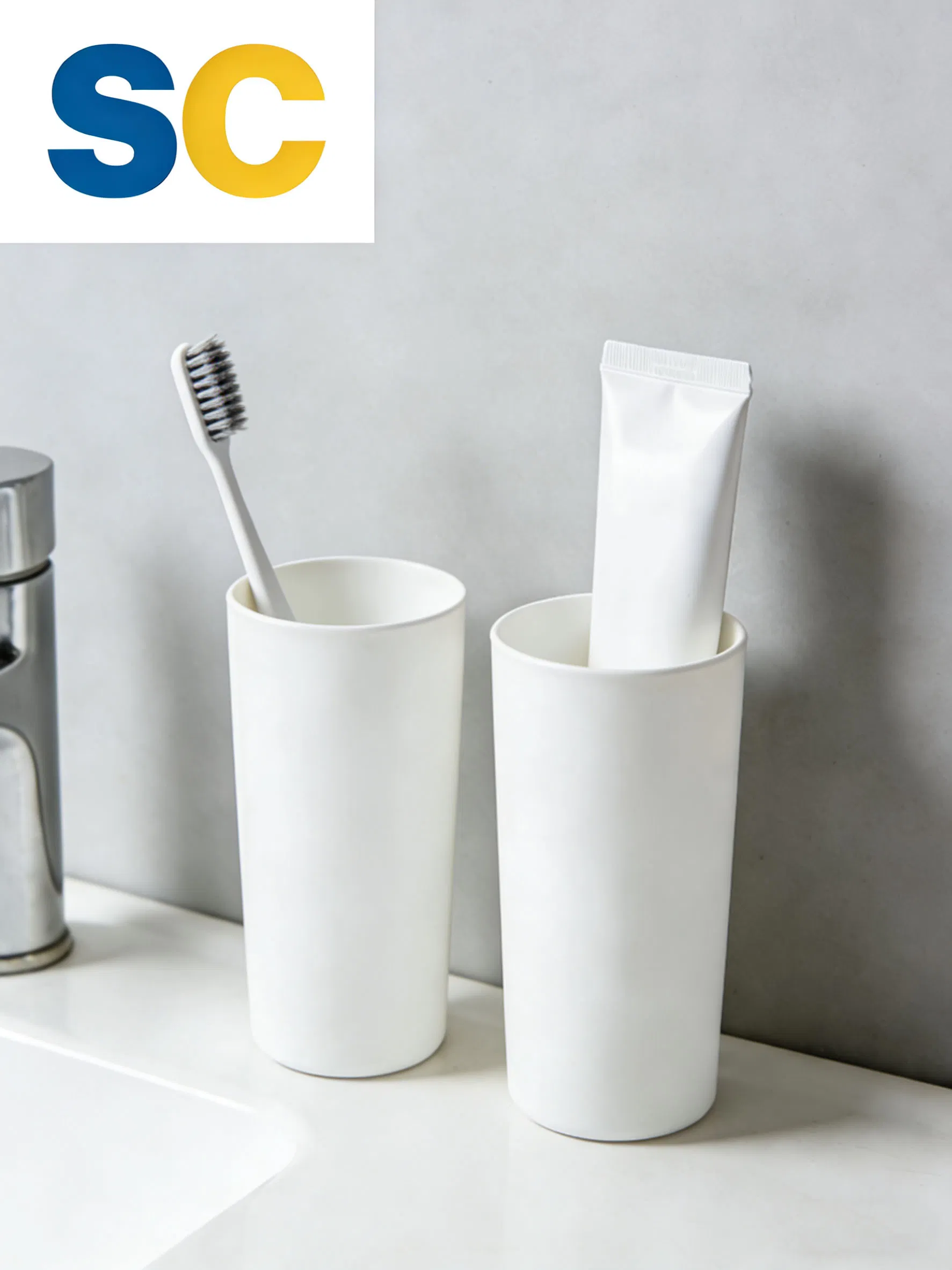 Beautiful Plastic Manual with Personalized Logo Color Contrast Design OEM Toothbrush
