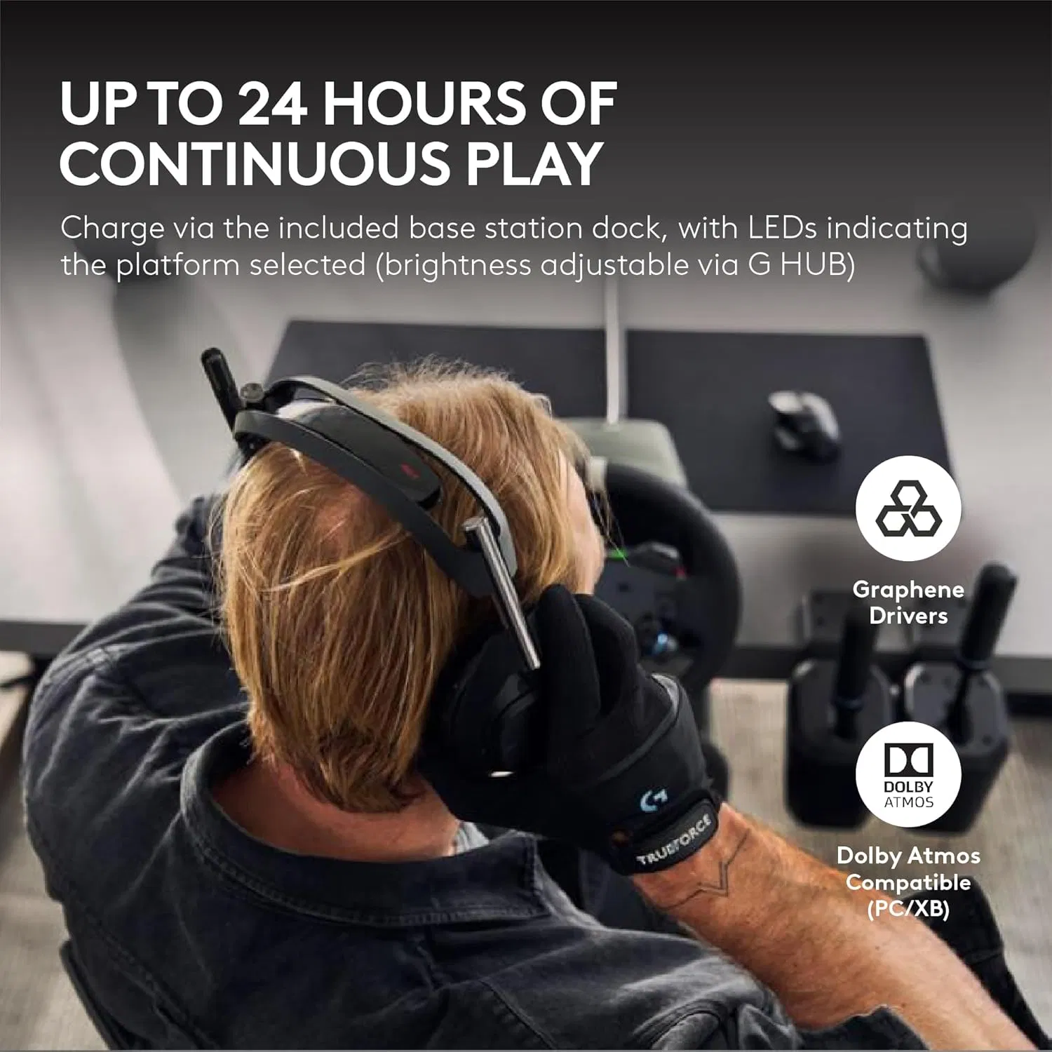 Original Headphone G Astro A50 X Multi-Platform Wireless Gaming Headset