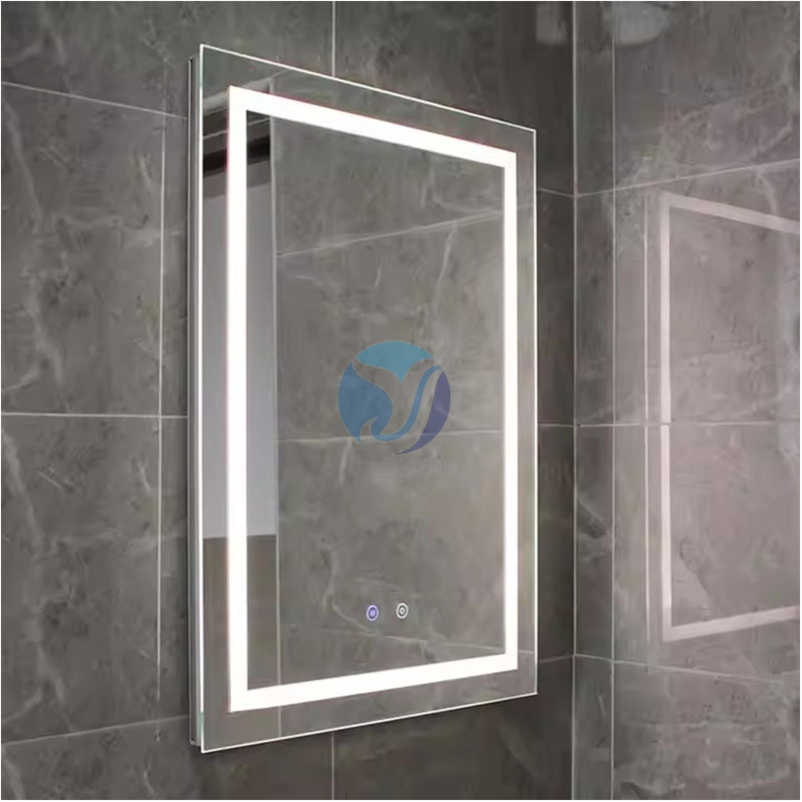 Hot Sale Home Decor LED Mirror Smart Touch Sensor Anti-Fog Bath Wall Mirror Bathroom LED Mirror