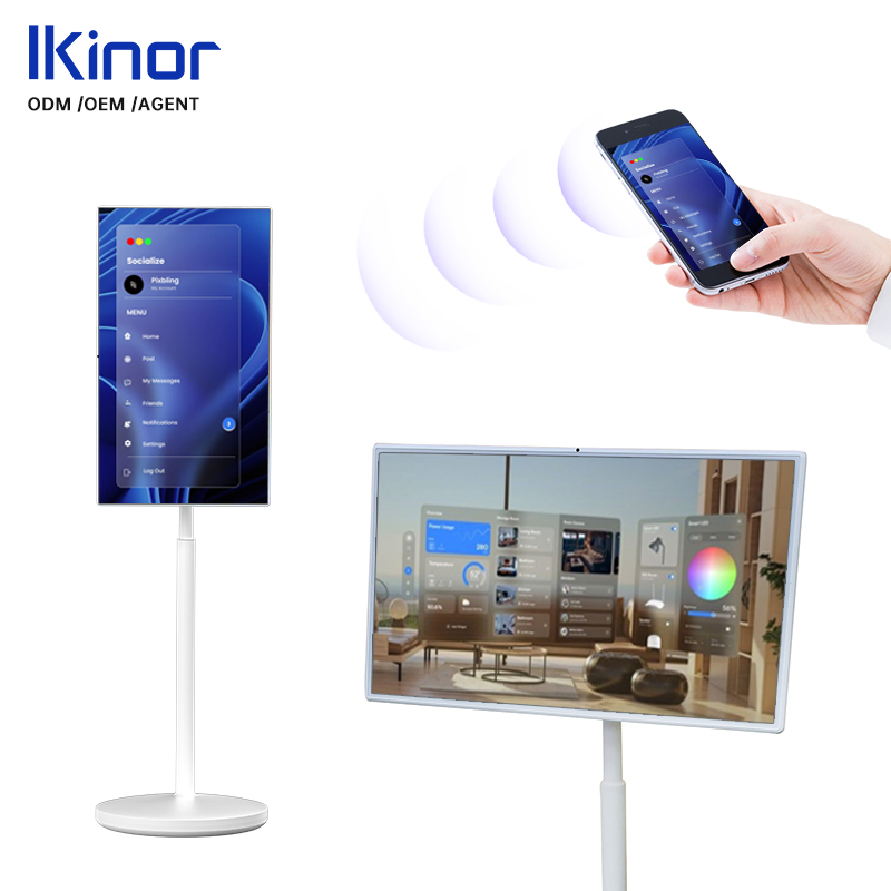 Ultra-Portable Rollable Smart TV for Travel and Home Use