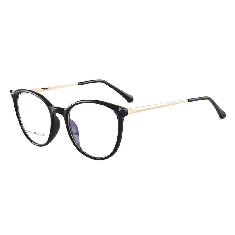 New Retro Round Anti-Blue Light Blue Light Blocking Optical Fashion Women Anti Blue-Ray Eye Glasses Eyeglasses Frames