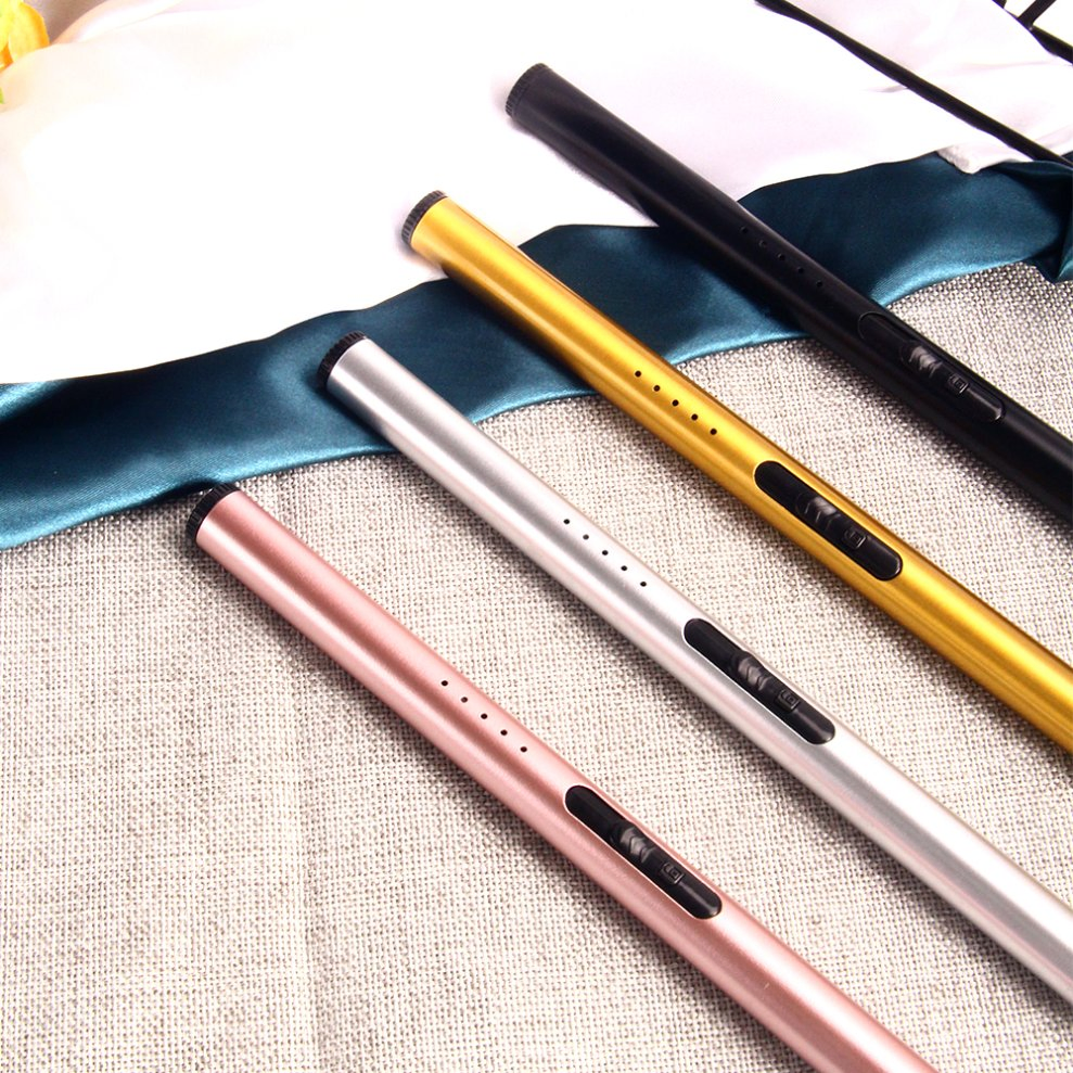 Unique Mini Flameless Camping Flexible USB Plasma Special Lighter, Lighter Electronic, Electric Lighter Candle