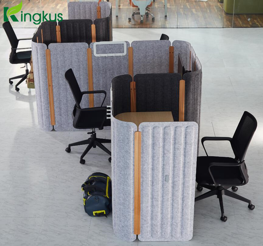 1400h Noise & Sound Proofing Pet Panels Workstation